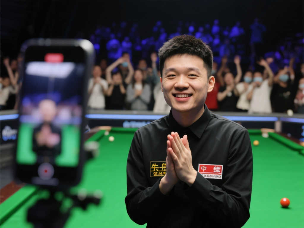 赵心童视频致谢：感激球迷一直以来的支持与陪伴